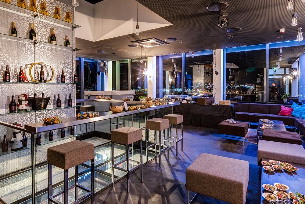 Skybar Heilbronn Location Firmenfeier Privatfeier